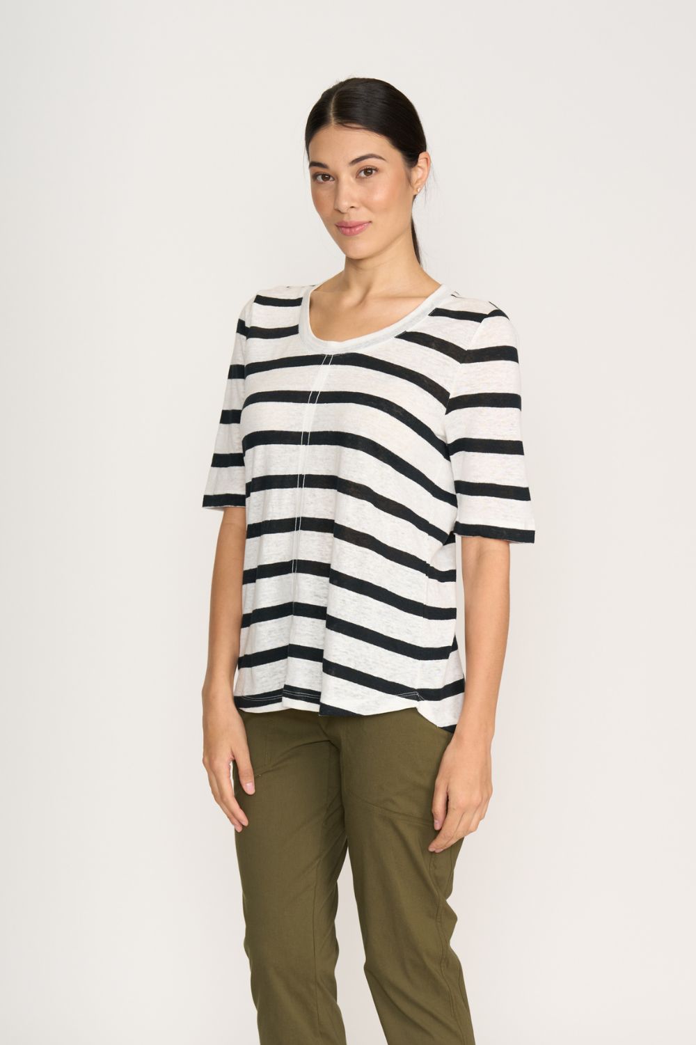 FOIL - FOIL Leading Lady Top | Stripe - Top - Silvermaple Boutique