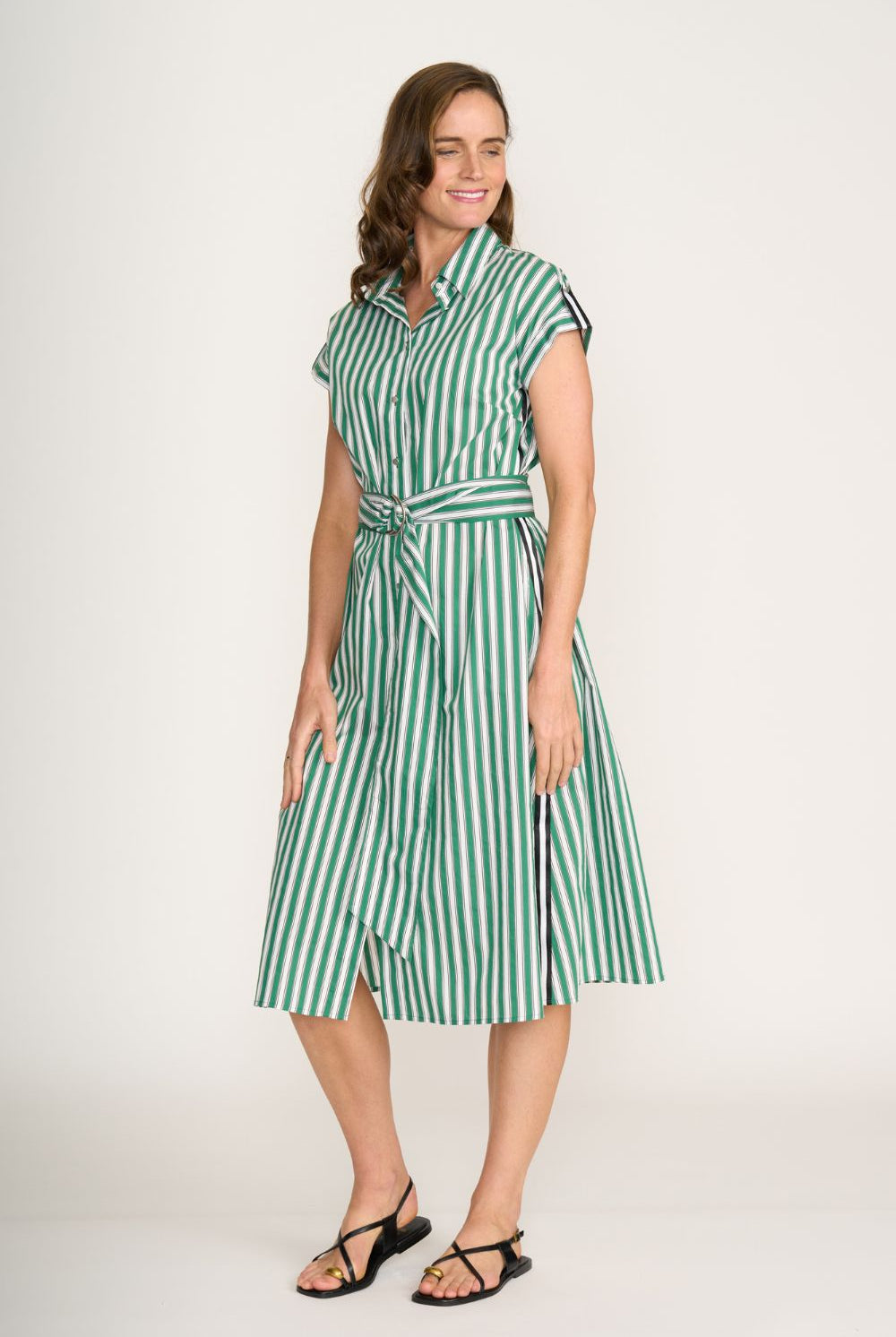 FOIL - FOIL Masterclass Dress | Deep Sea Stripe - Dress - Silvermaple Boutique