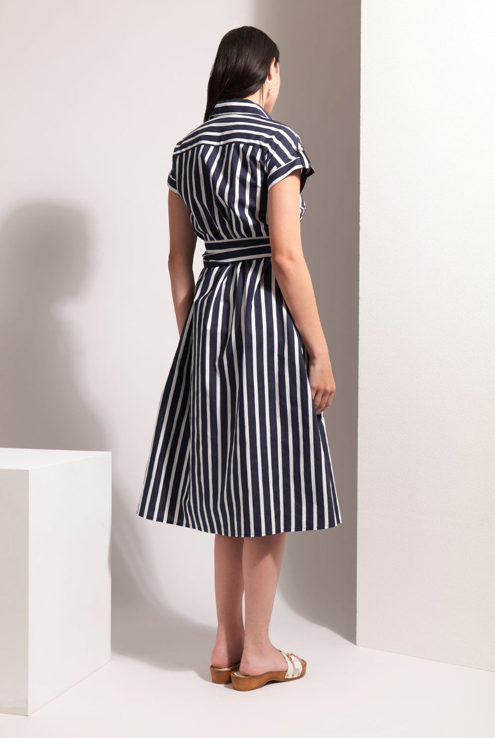 FOIL - FOIL Masterclass Dress | Navy Stripe - Dress - Silvermaple Boutique