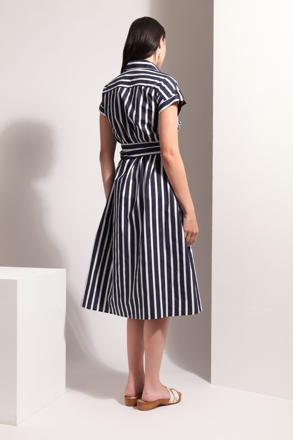 FOIL - FOIL Masterclass Dress | Navy Stripe - Dress - Silvermaple Boutique