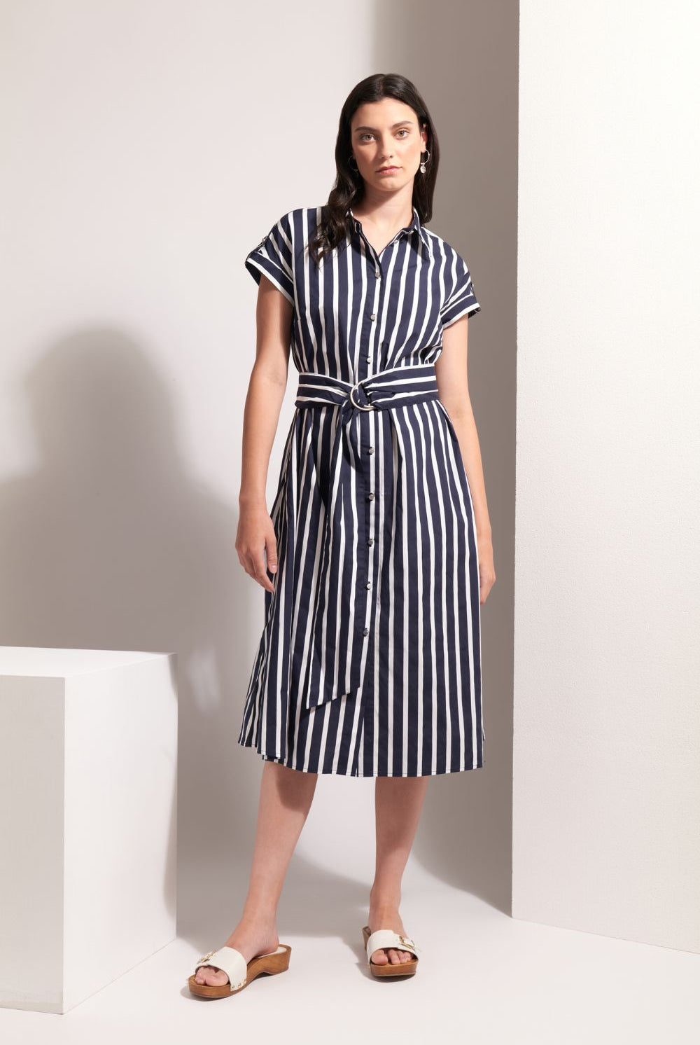 FOIL - FOIL Masterclass Dress | Navy Stripe - Dress - Silvermaple Boutique