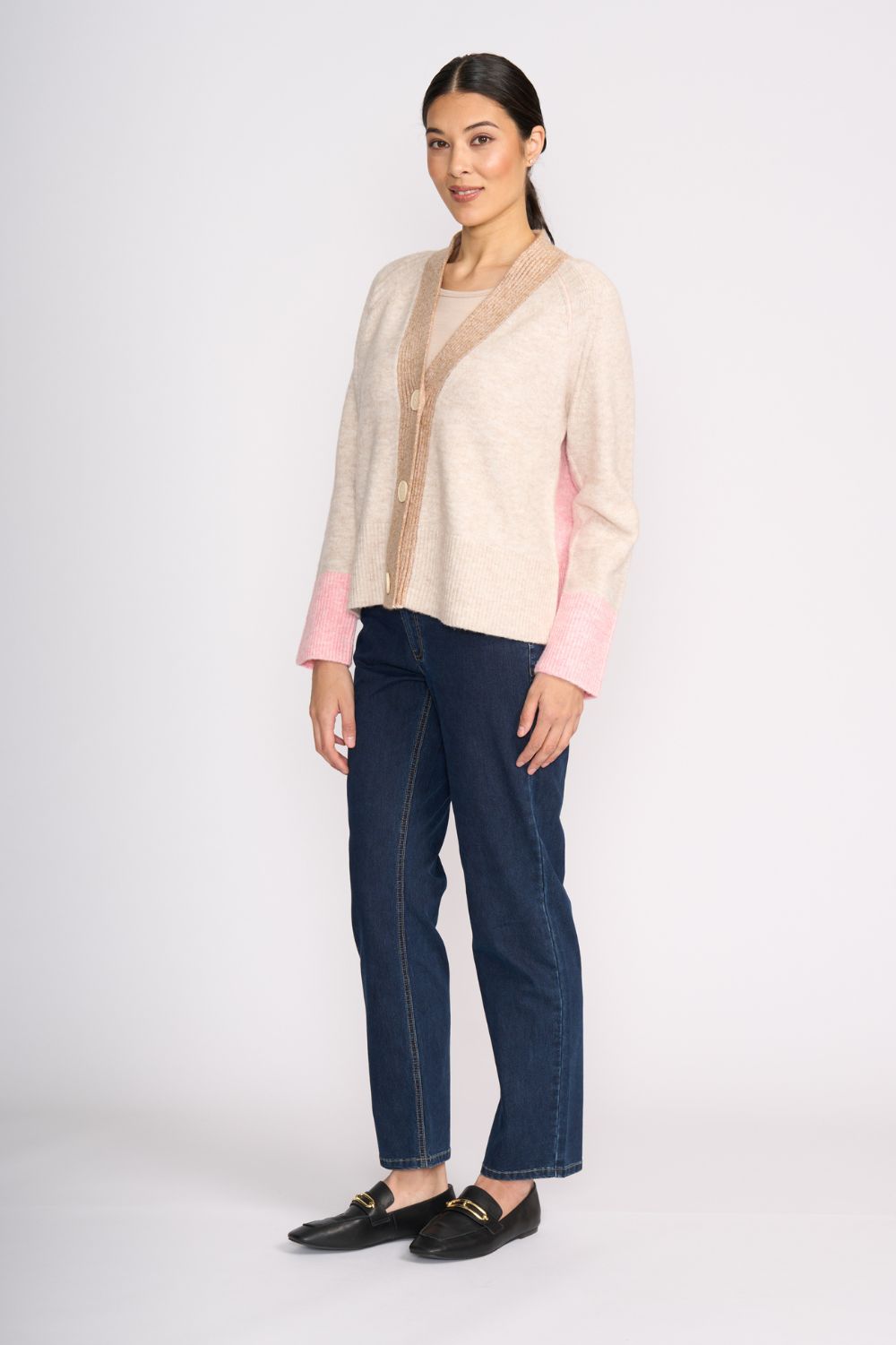 FOIL - FOIL Plush Love Cardi | Pink Combo - Cardigan - Silvermaple Boutique