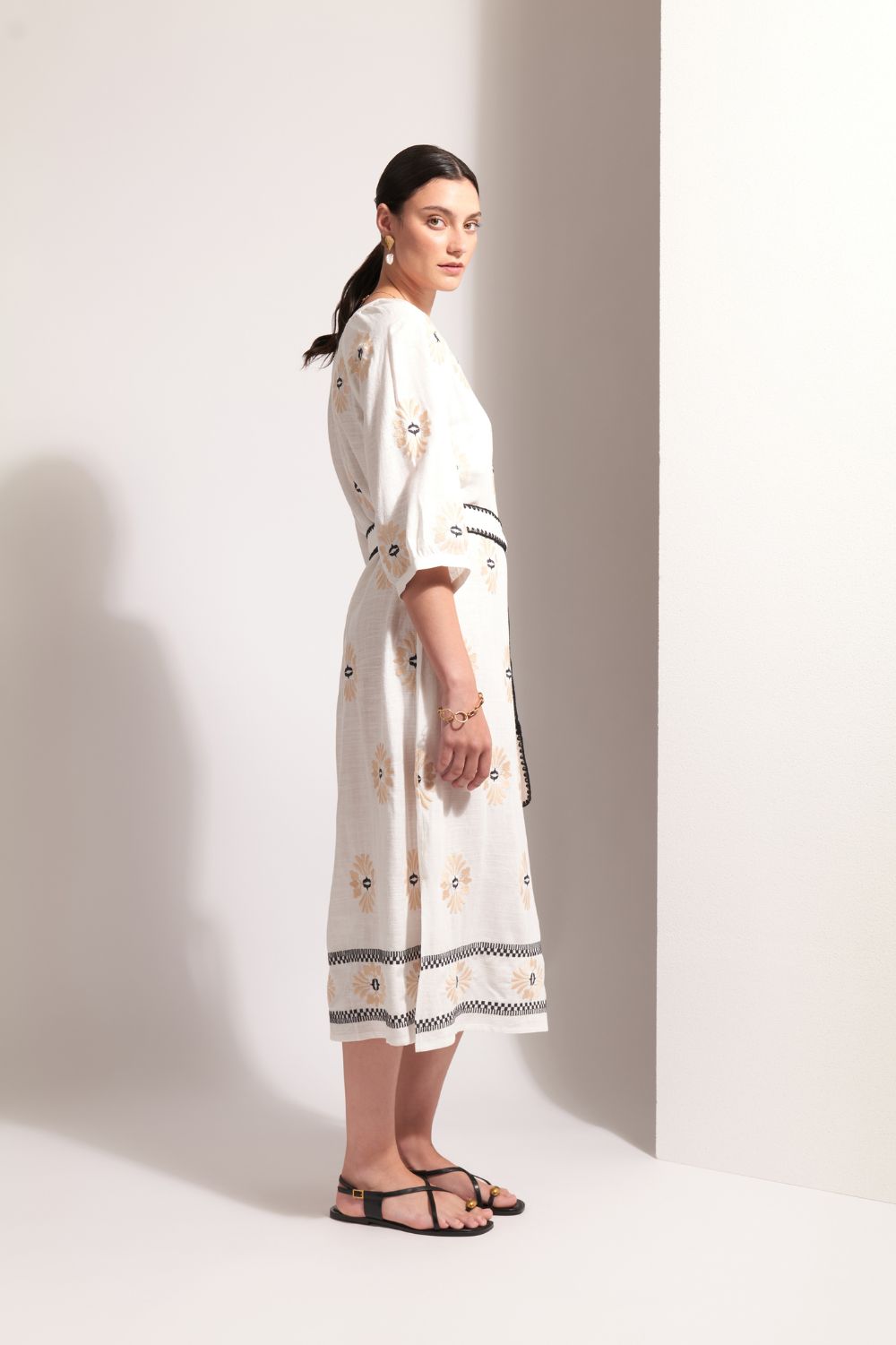 FOIL - FOIL Sew N' Sew Dress | Sand Geo - Dress - Silvermaple Boutique