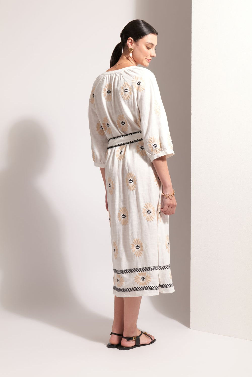 FOIL - FOIL Sew N' Sew Dress | Sand Geo - Dress - Silvermaple Boutique