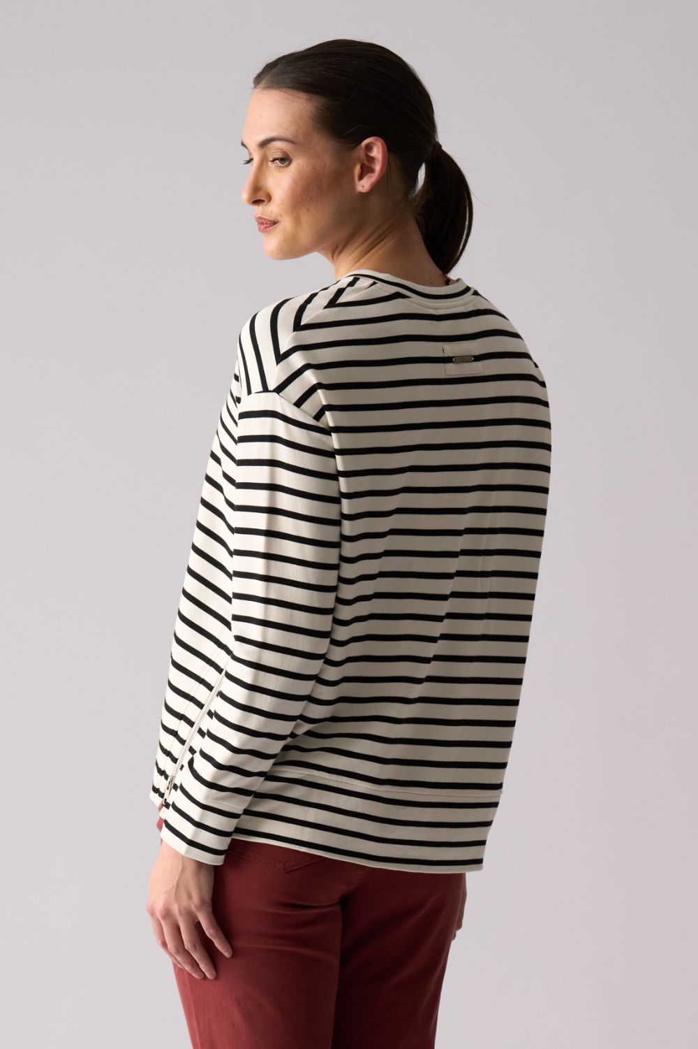 FOIL - FOIL Smooth Talker Sweater | Stripe - Jumper - Silvermaple Boutique