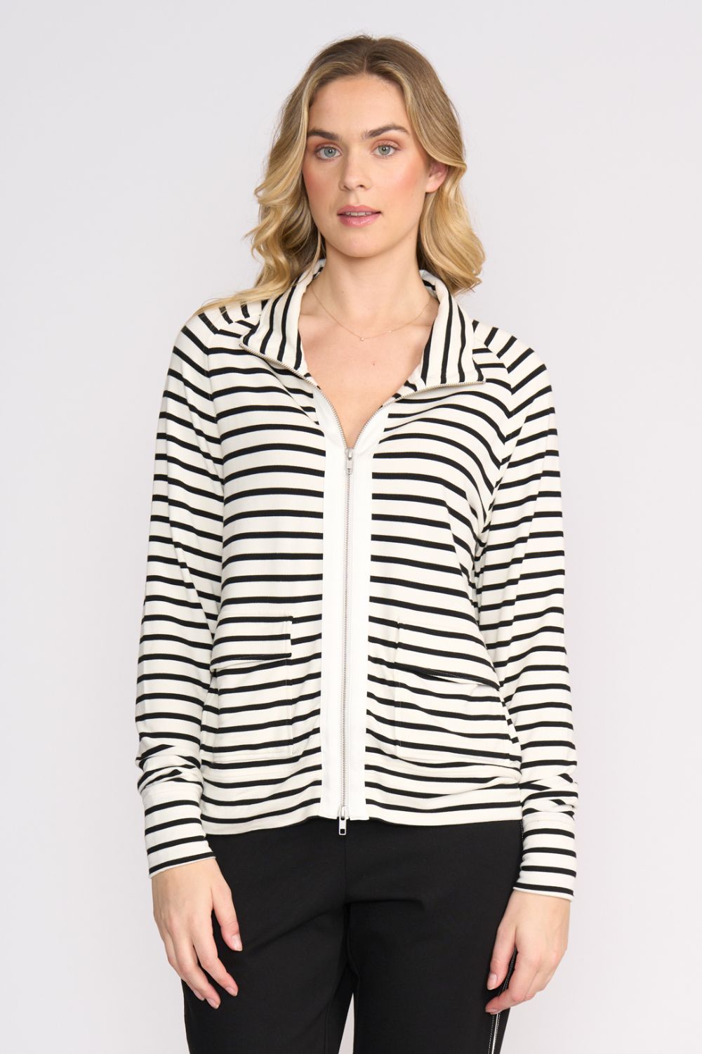 FOIL - FOIL Soft Application Jacket | Stripe - Jacket - Silvermaple Boutique