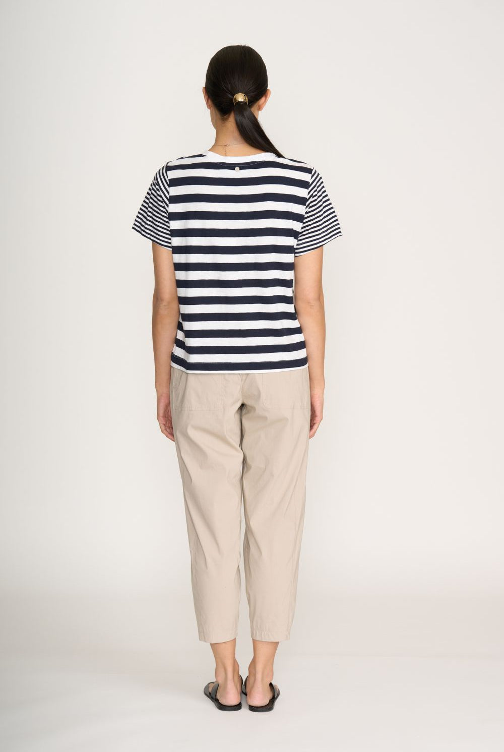 FOIL - FOIL Stripe Hype Tee | Stripe Mix - Top - Silvermaple Boutique