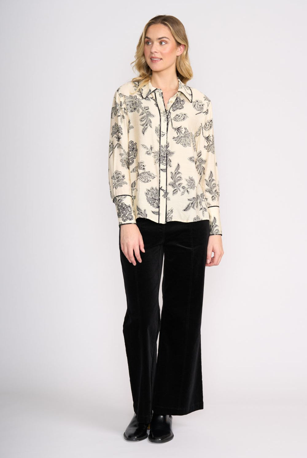 FOIL - FOIL Thread Tales Shirt | Ivory Folklore - Shirt - Silvermaple Boutique