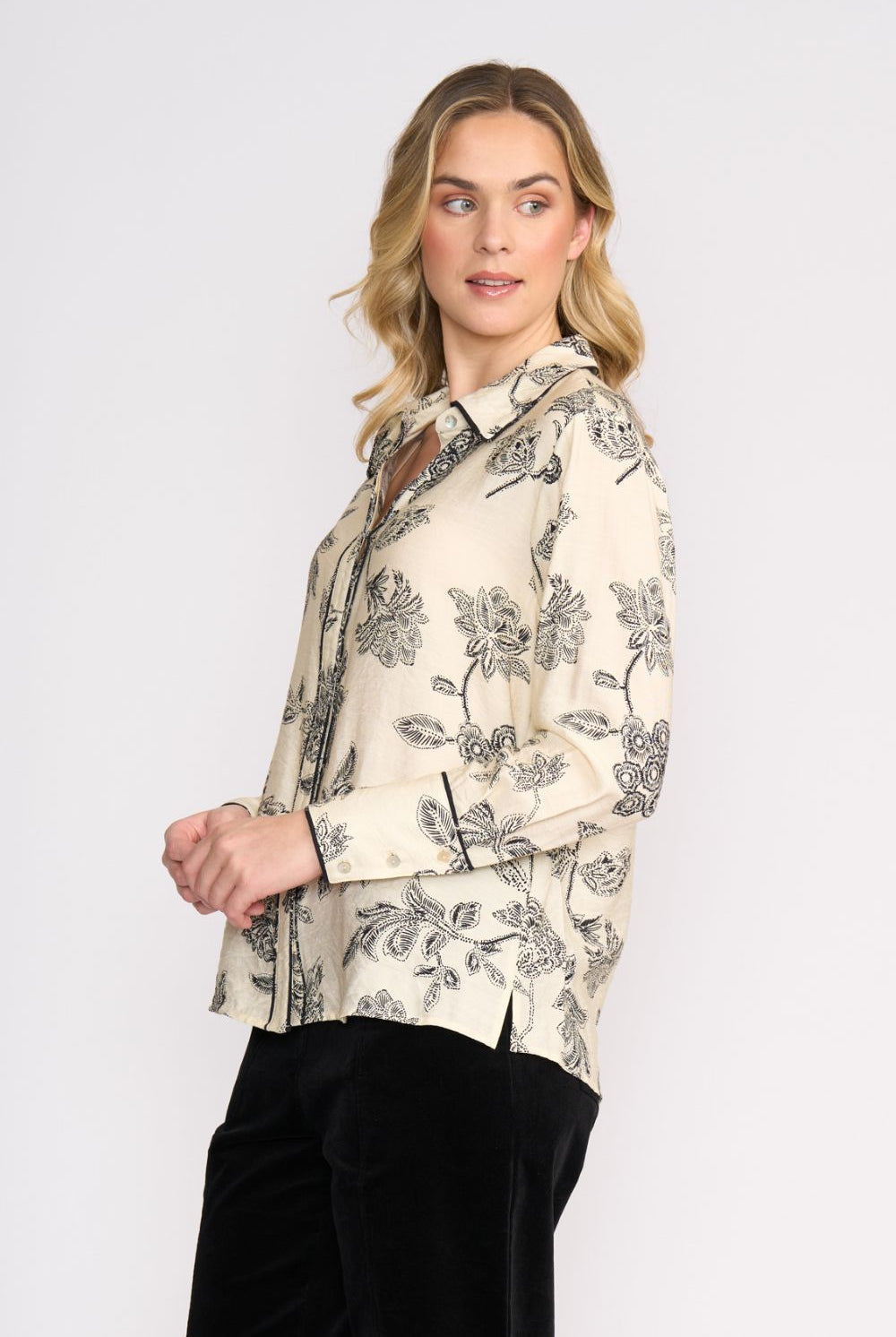 FOIL - FOIL Thread Tales Shirt | Ivory Folklore - Shirt - Silvermaple Boutique