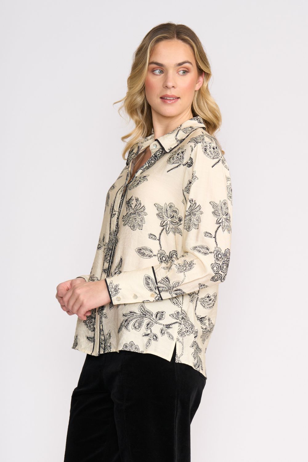 FOIL - FOIL Thread Tales Shirt | Ivory Folklore - Shirt - Silvermaple Boutique