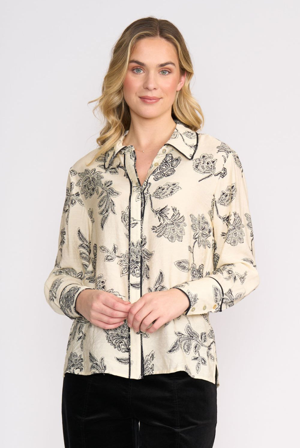 FOIL - FOIL Thread Tales Shirt | Ivory Folklore - Shirt - Silvermaple Boutique