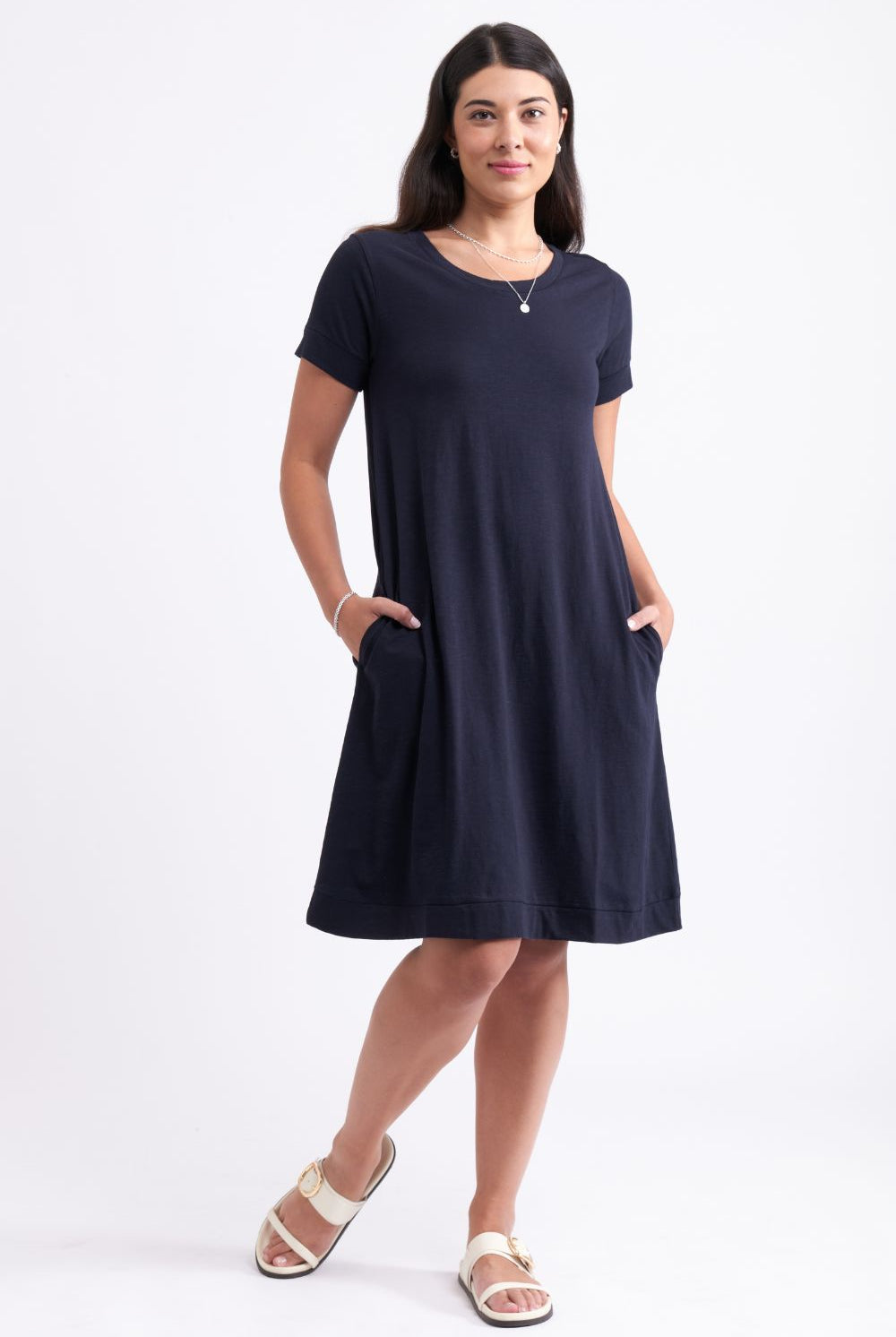 FOIL - Frock & Roll Dress | True Navy - Dress - Silvermaple Boutique