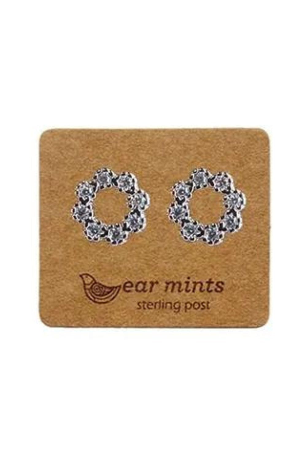 Fabienne - Cubic Open Flower Stud | Rose/Clear - Jewellery - Silvermaple Boutique