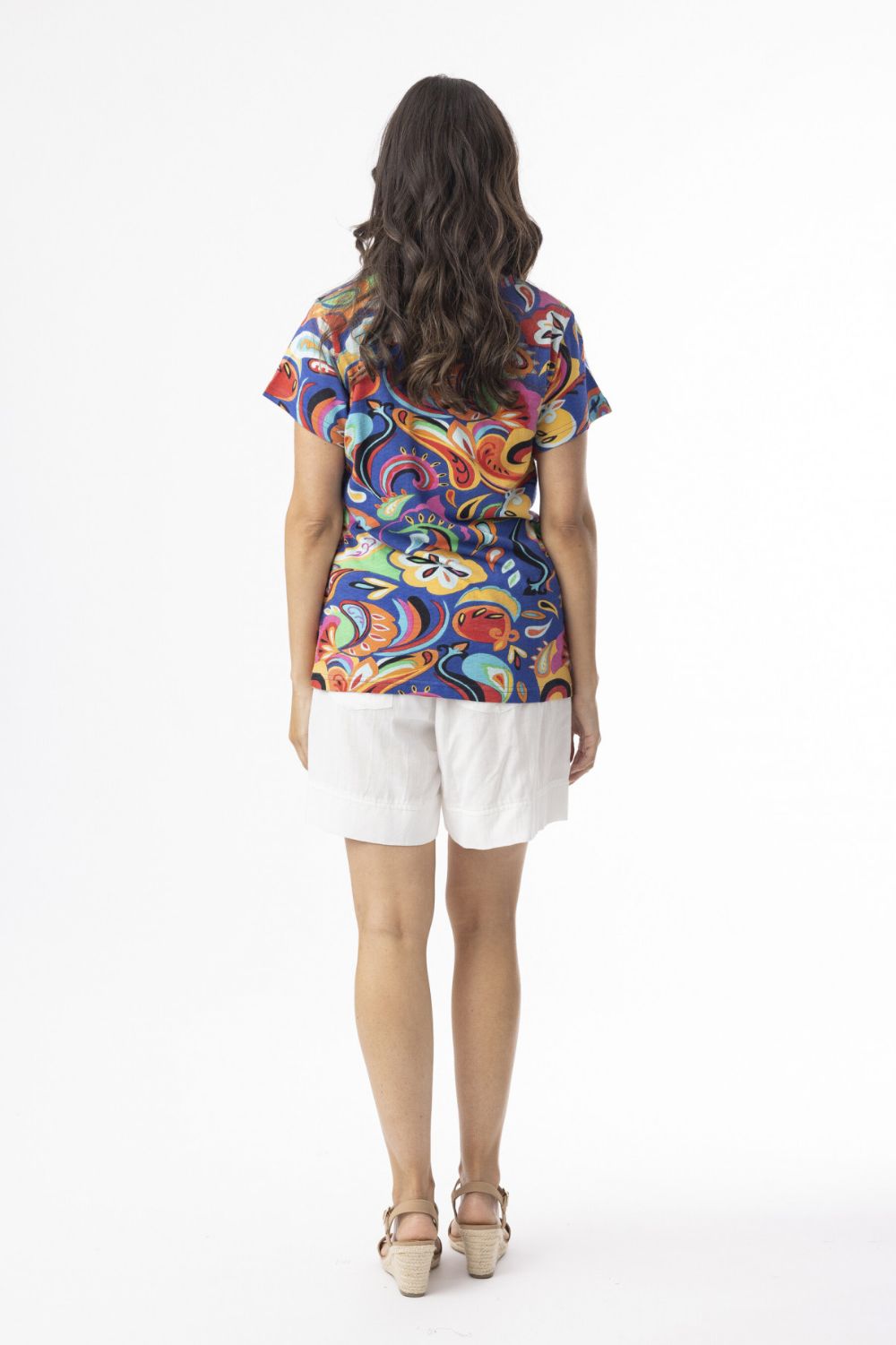 Fashion Express - Easy Days Tee | Retro Paisley - T-Shirt - Silvermaple Boutique