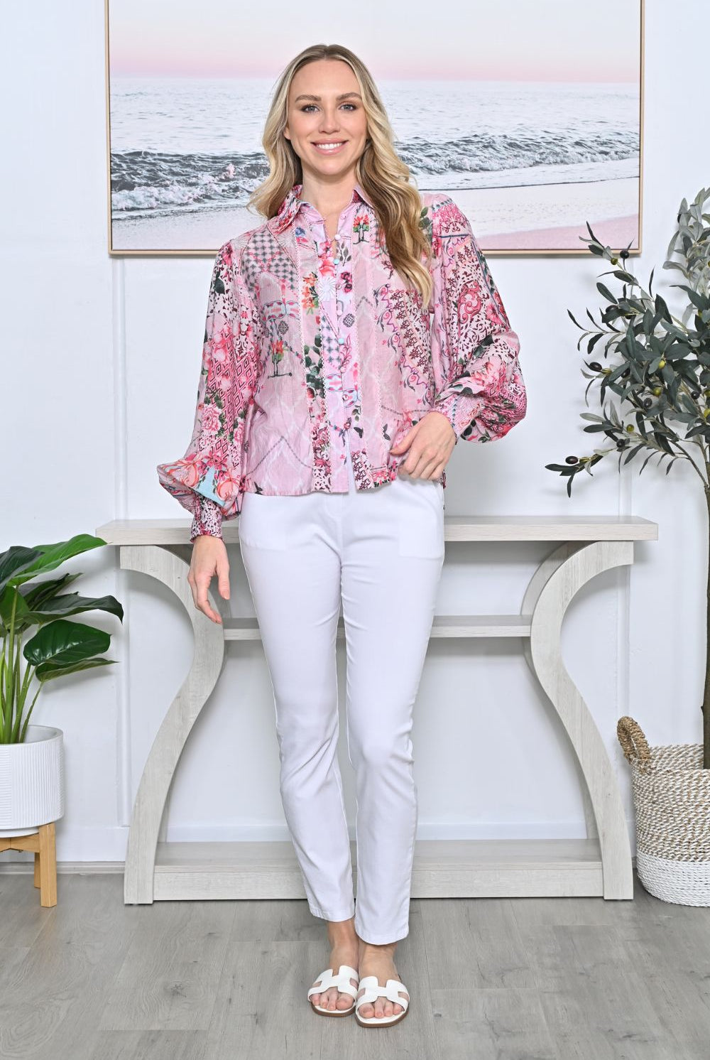 Fashion Express - Elise Blouse | Petal - Top - Silvermaple Boutique