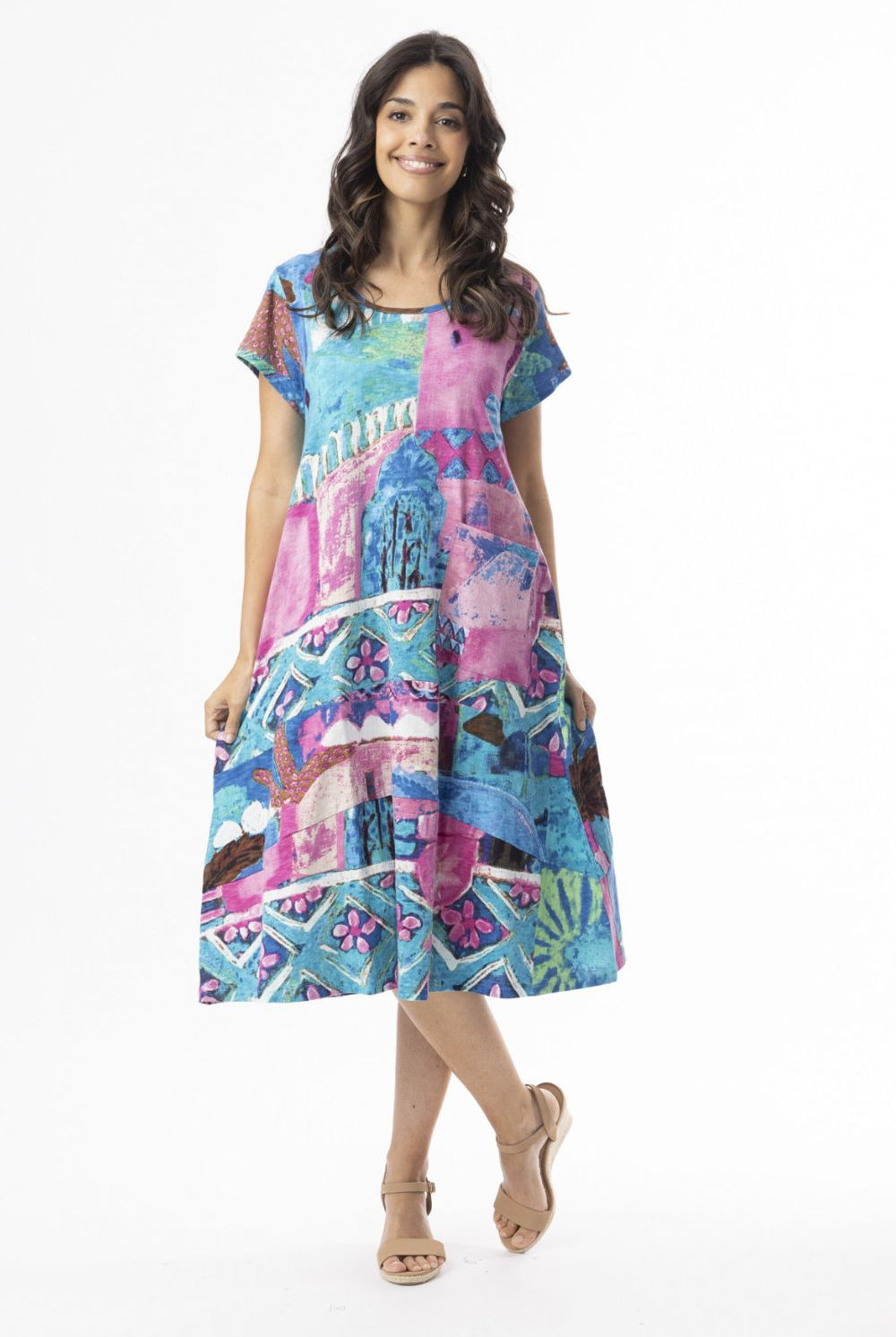 Fashion Express - Flair Shift Dress | Marrakesh - Dress - Silvermaple Boutique