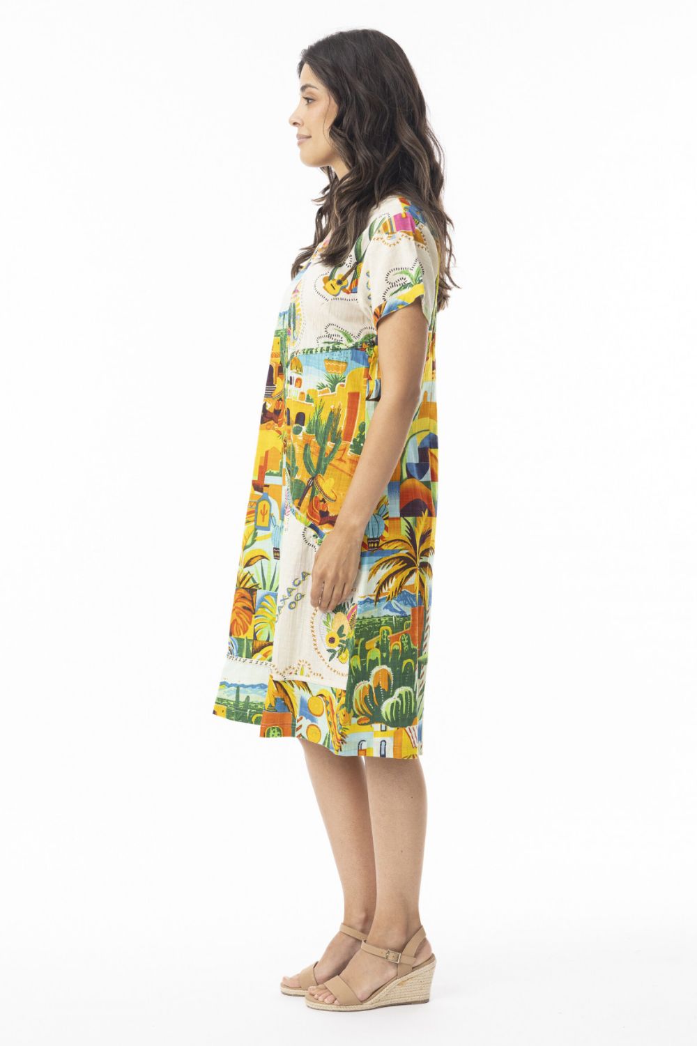 Fashion Express - Guatemala Patch Dress | Fiesta - Dress - Silvermaple Boutique