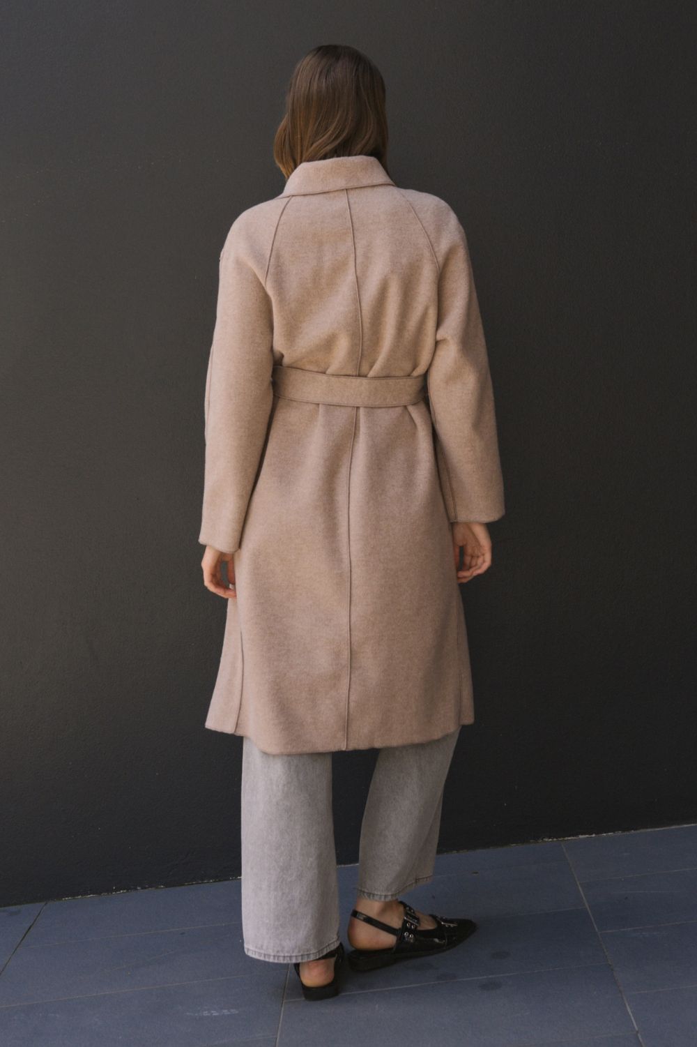 Fashion Express - Ivy Wrap Coat | Oatmeal - Coat - Silvermaple Boutique