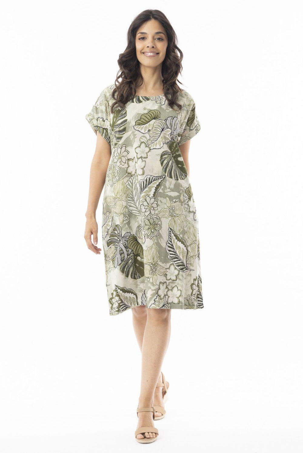 Fashion Express - Lima Reversible Dress | Olive - Dress - Silvermaple Boutique