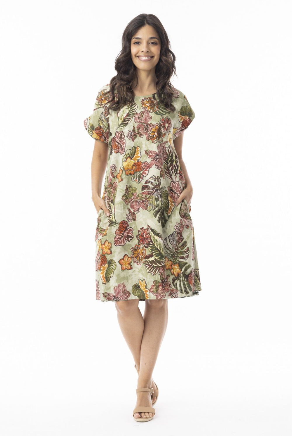 Fashion Express - Lima Reversible Dress | Olive - Dress - Silvermaple Boutique