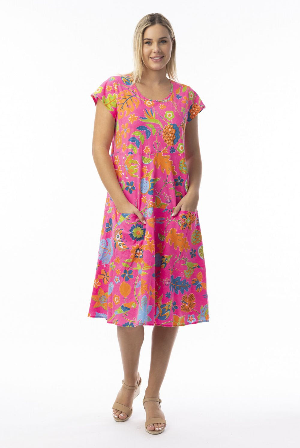 Fashion Express - Miraflores Dress | Pink Paradise - Dress - Silvermaple Boutique