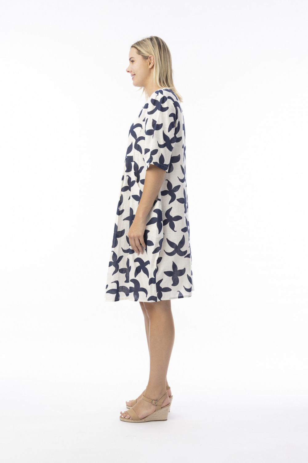 Fashion Express - Nazca Boxy Dress | Nazca Mosaic - Dress - Silvermaple Boutique