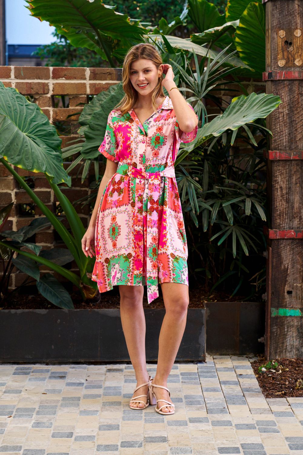 Fashion Express - Sandoval Dress | Hibiscus Blush - Dress - Silvermaple Boutique