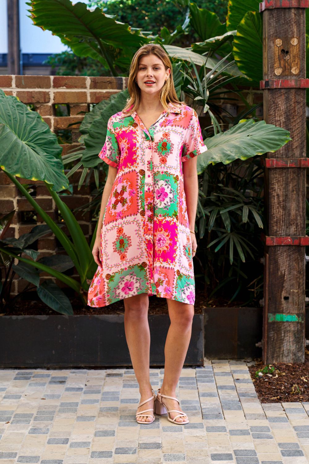 Fashion Express - Sandoval Dress | Hibiscus Blush - Dress - Silvermaple Boutique