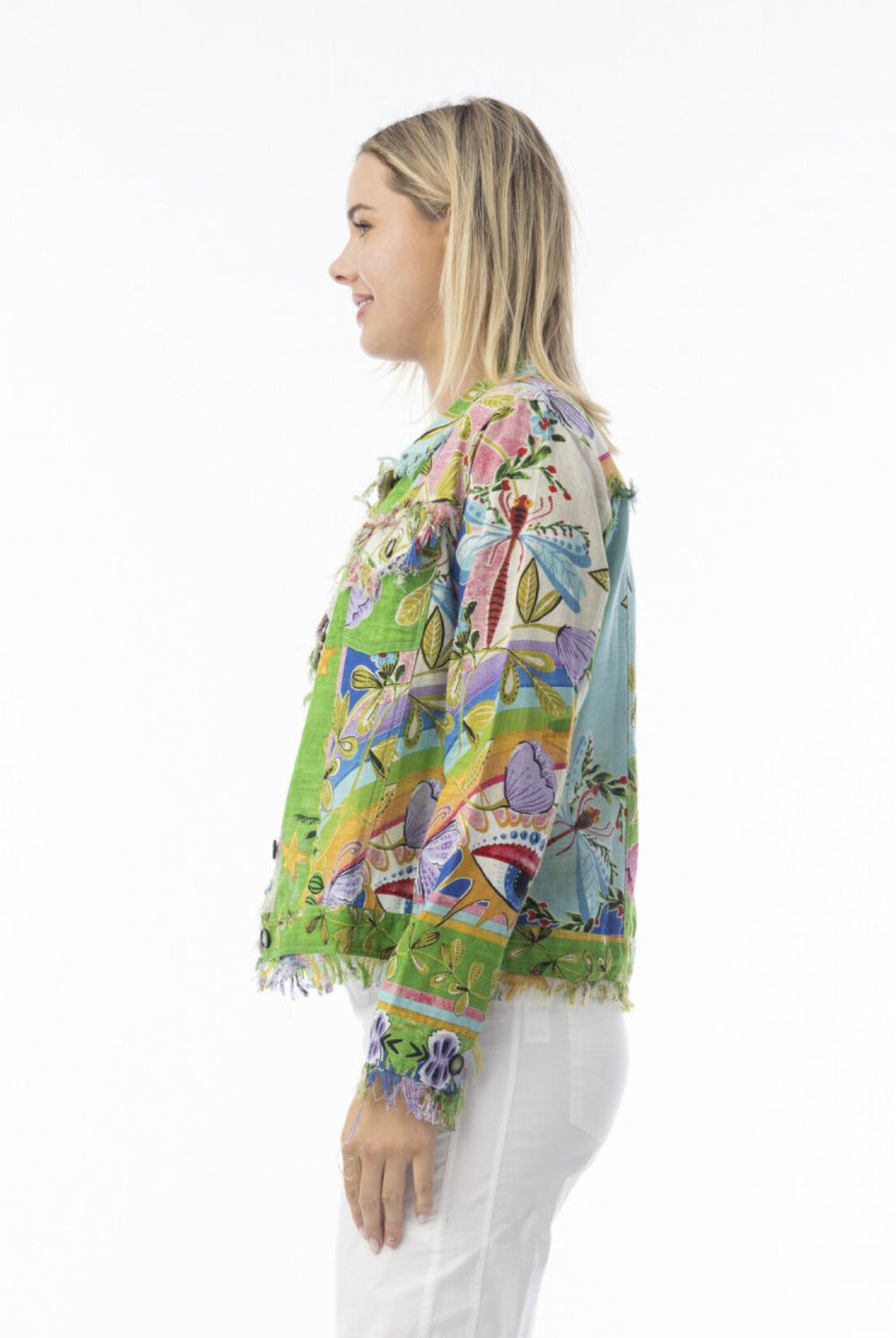 Fashion Express - Sante Fe Jacket | Artisan Flora - Jacket - Silvermaple Boutique