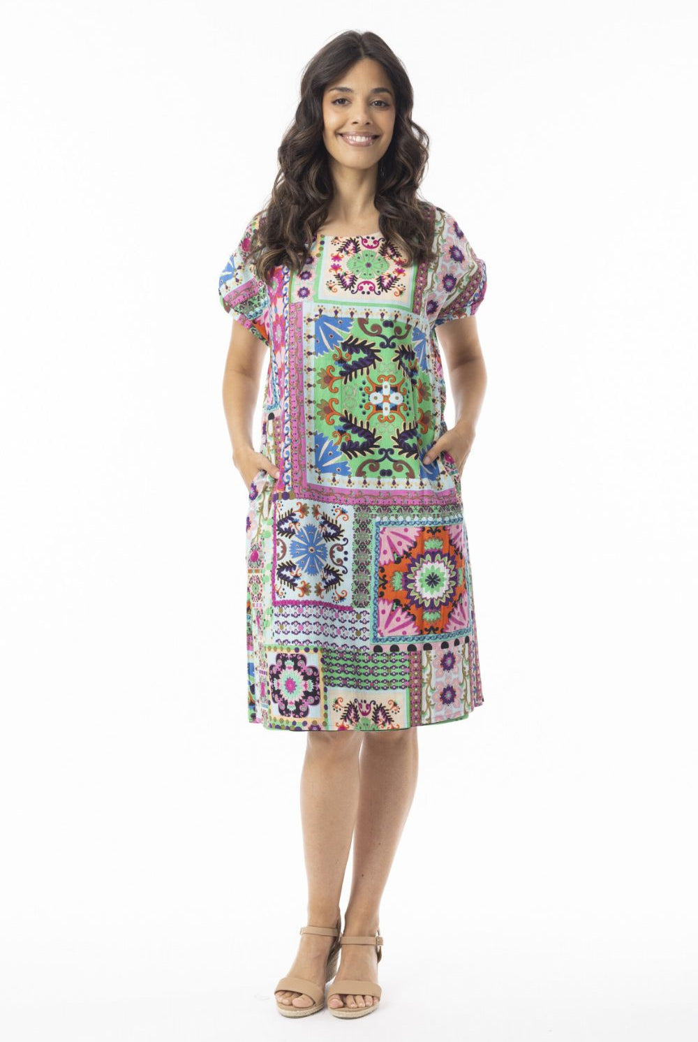 Fashion Express - Sao Bento Reversible Dress | Boho Mosaic - Dress - Silvermaple Boutique