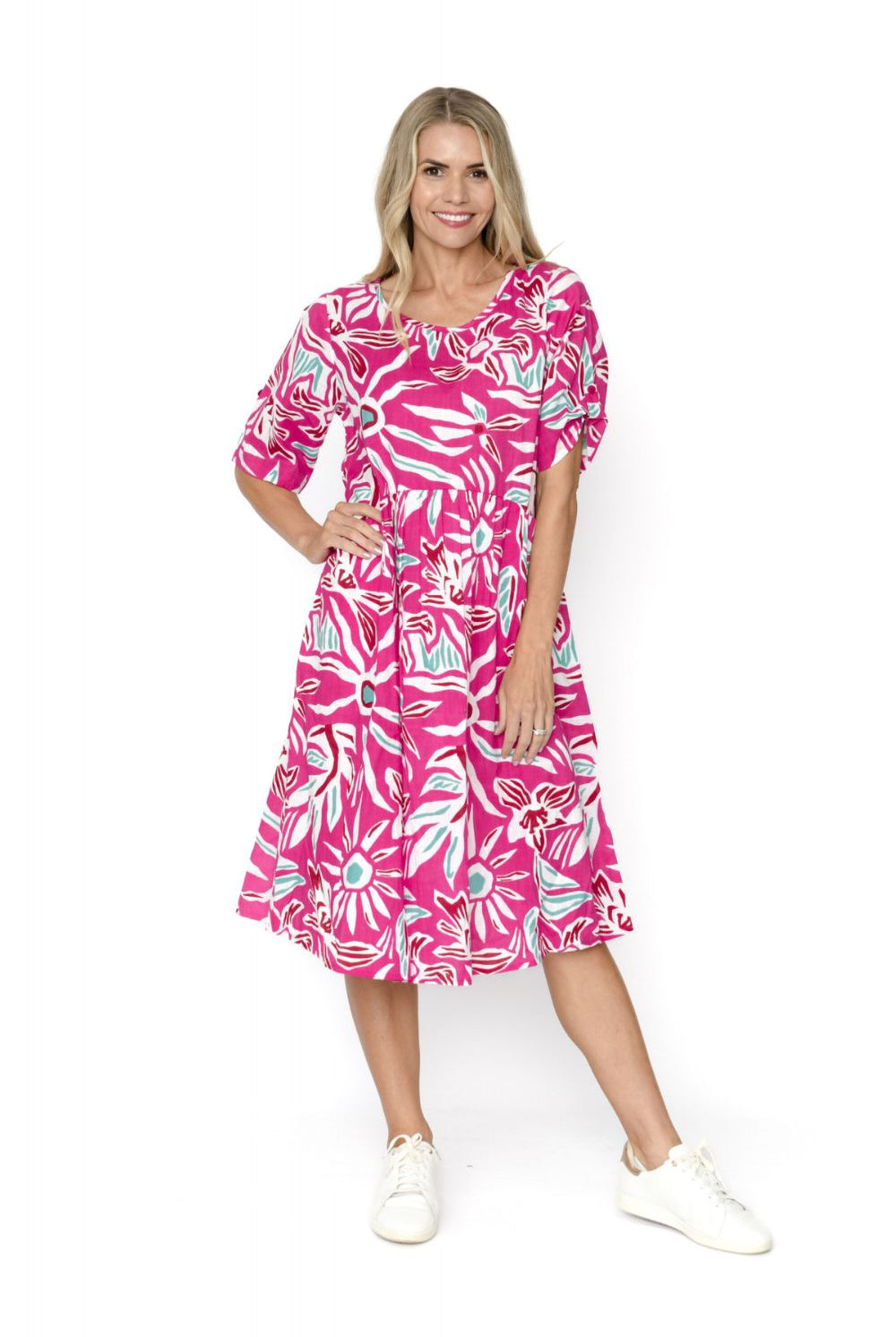 Fashion Express - Yvonne Dress | Sun Floral - Dress - Silvermaple Boutique