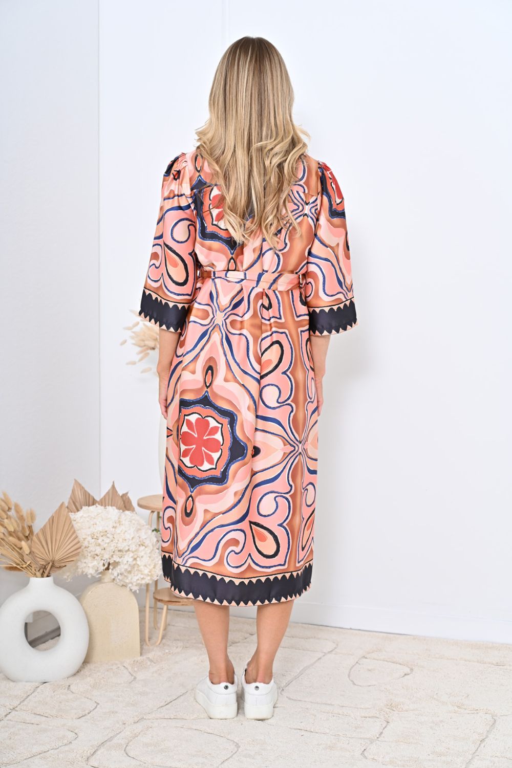 Fashion Express - Zanzibar Shirt Dress | Rustic Swirl - Dress - Silvermaple Boutique