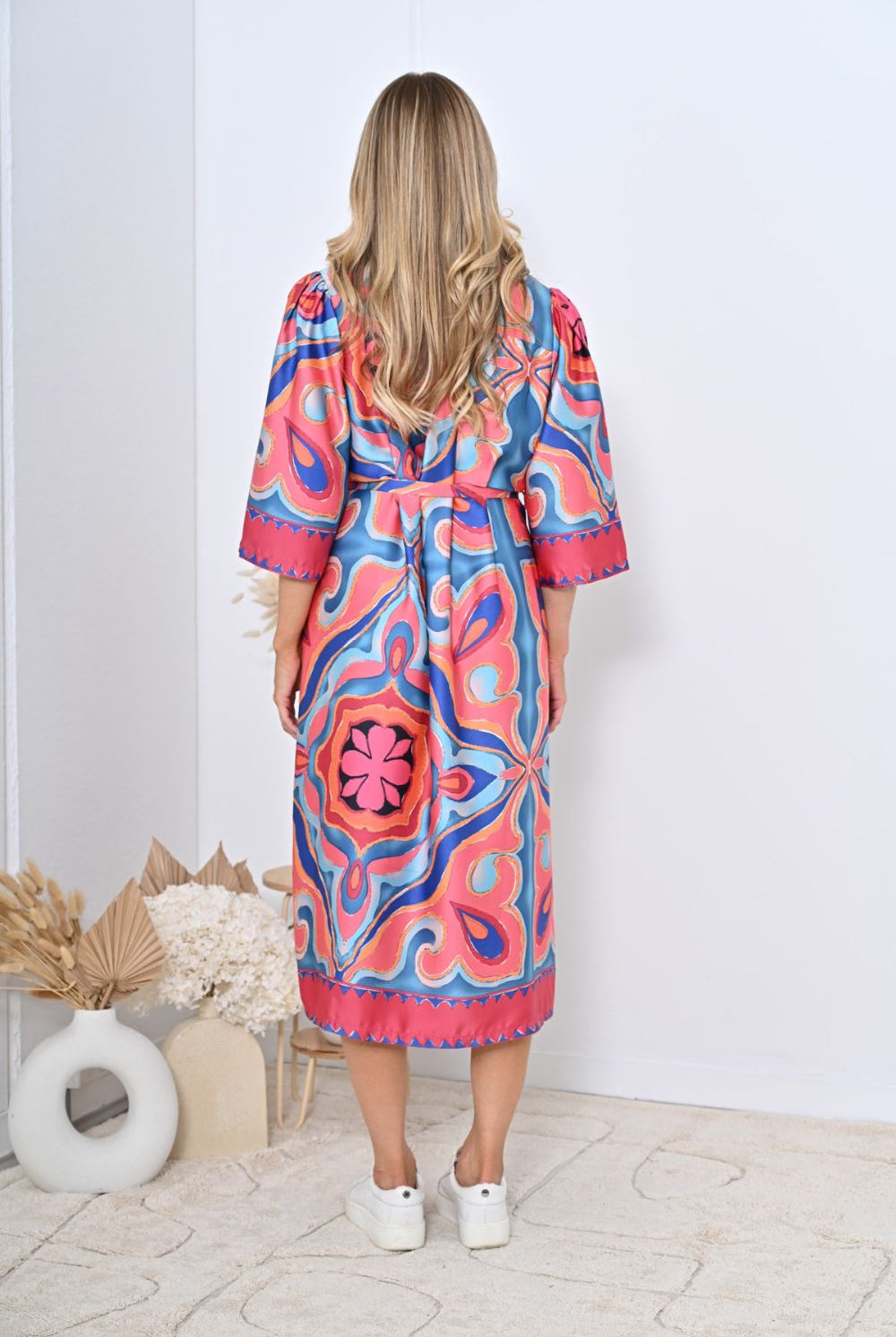Fashion Express - Zanzibar Shirt Dress | Sorbet Swirl - Dress - Silvermaple Boutique