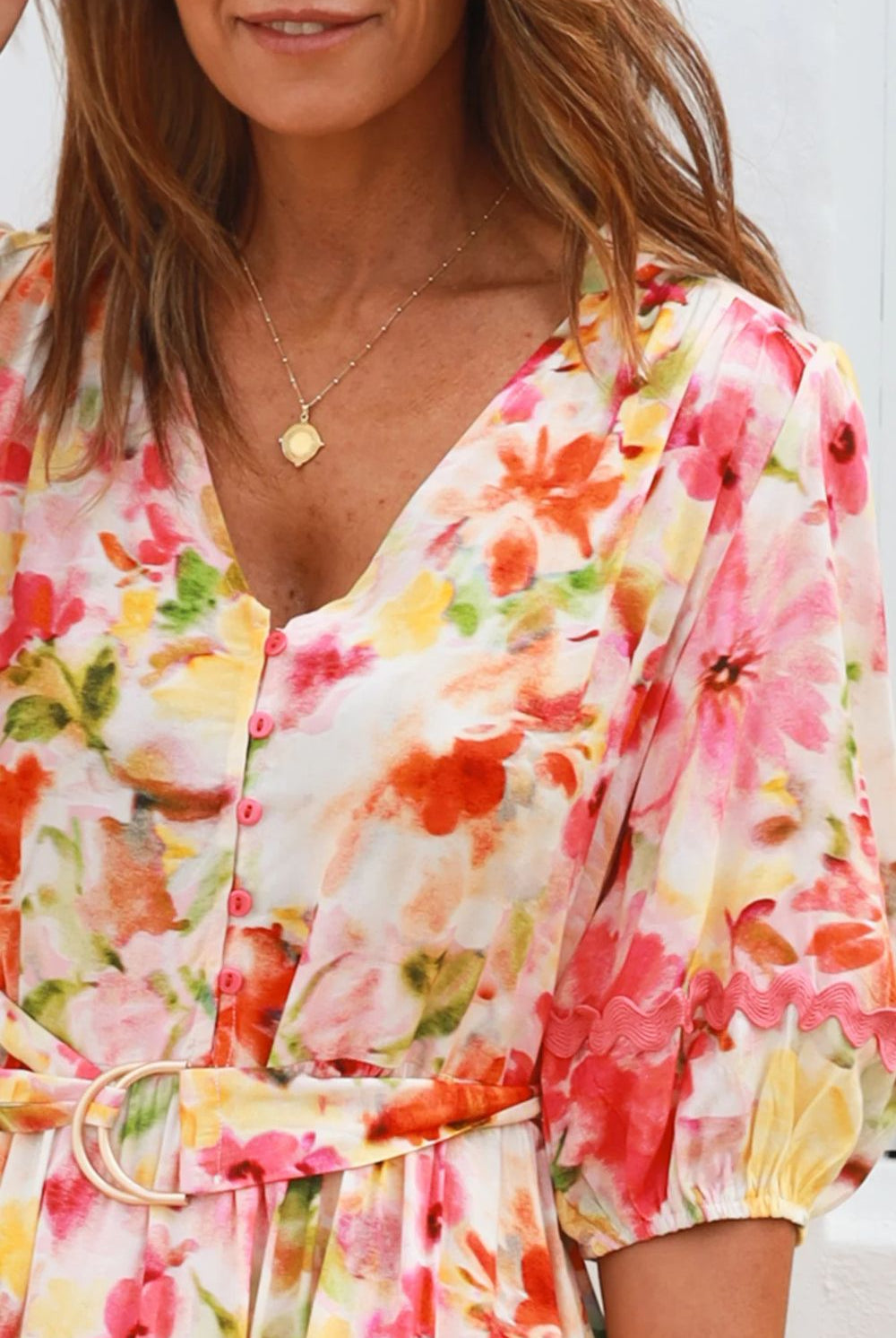 Fashion Express - Nellie Midi Dress | Bloom - Dress - Silvermaple Boutique