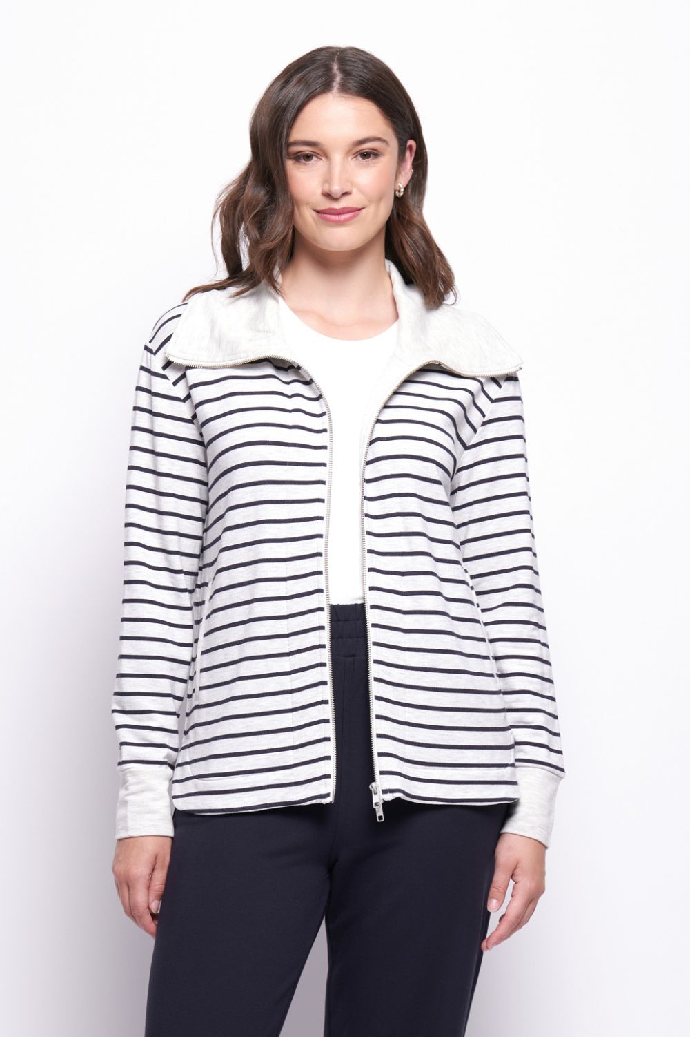 FOIL - Software Upgrade Jacket | Stripe - Jacket - Silvermaple Boutique