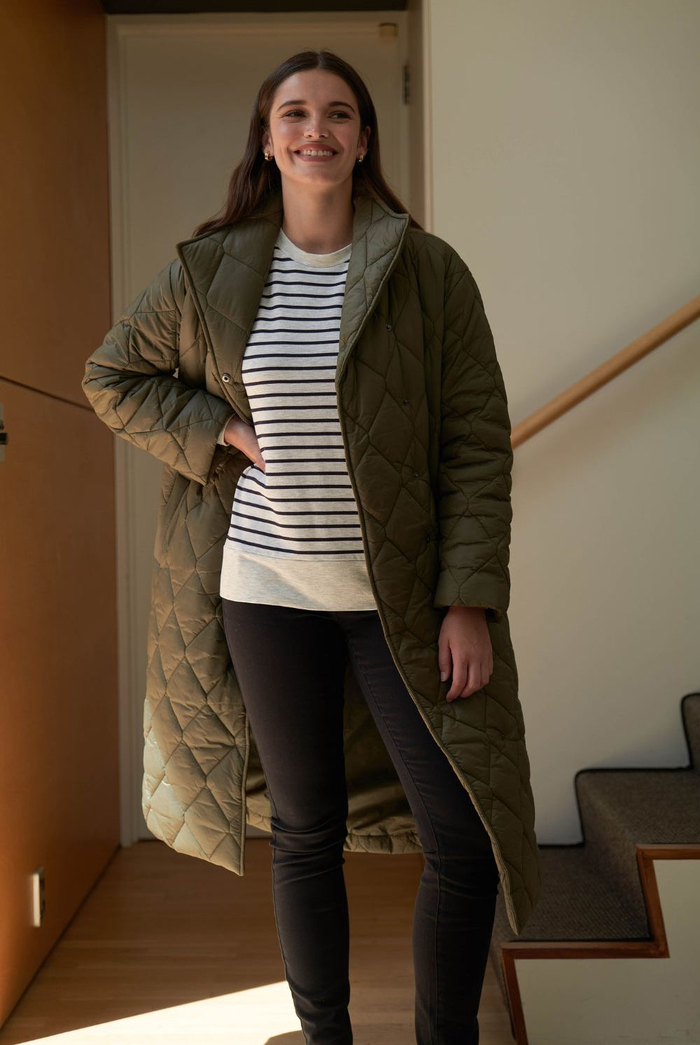 FOIL - Software Upgrade Zip Sweater | Stripe - Jumper - Silvermaple Boutique