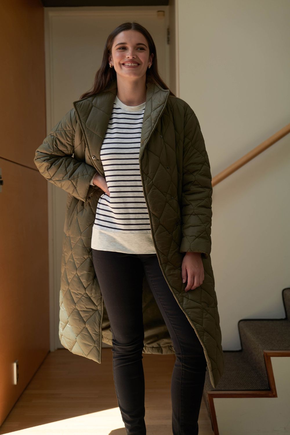 FOIL - Software Upgrade Zip Sweater | Stripe - Jumper - Silvermaple Boutique