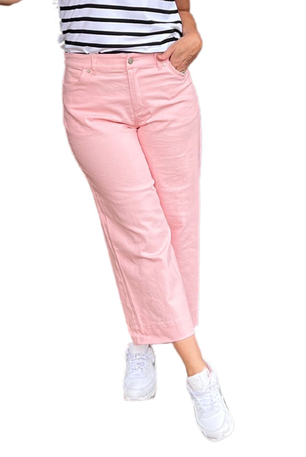 FOIL - Hue Did It Crop | Fairy Floss - Pants - Silvermaple Boutique