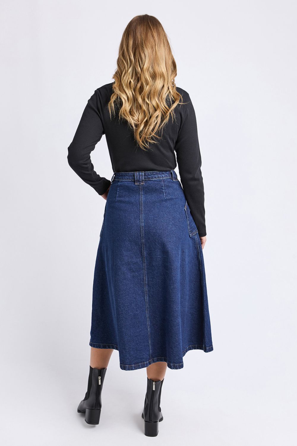 Foxwood - Potter Skirt | Indigo - Skirt - Silvermaple Boutique