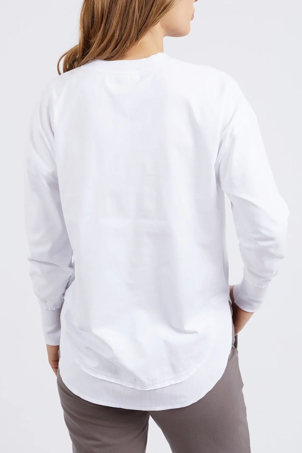 Foxwood - Farrah Long Sleeve Top | White - Top - Silvermaple Boutique