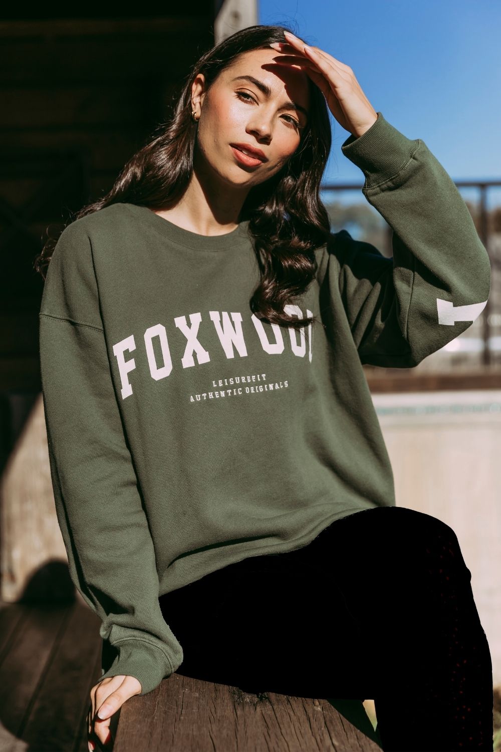 Foxwood - Interval Crew | Khaki - Jumper - Silvermaple Boutique