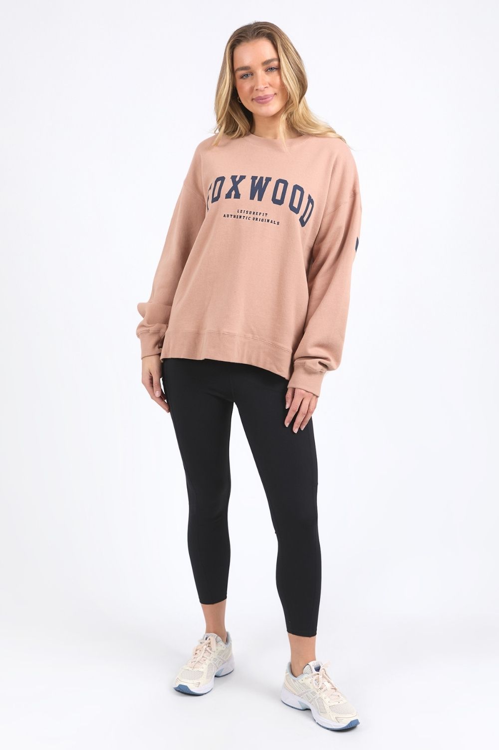Foxwood - Foxwood Interval Crew | Tan - Jumper - Silvermaple Boutique