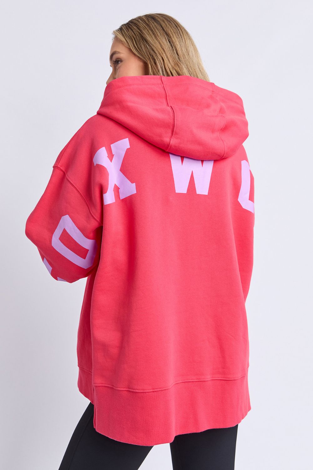 Foxwood - Foxwood Interval Hoodie | Raspberry/Neon Lilac - Jumper - Silvermaple Boutique