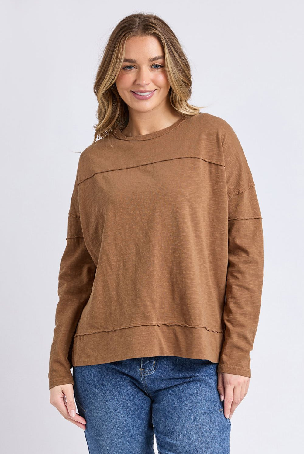 Foxwood - Jayne Throw On Top | Toasted Coconut - Top - Silvermaple Boutique