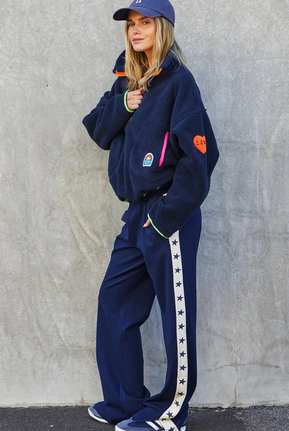 Hammil & Co - Hammill & Co Adventure Polar Fleece | Navy - Jumper - Silvermaple Boutique