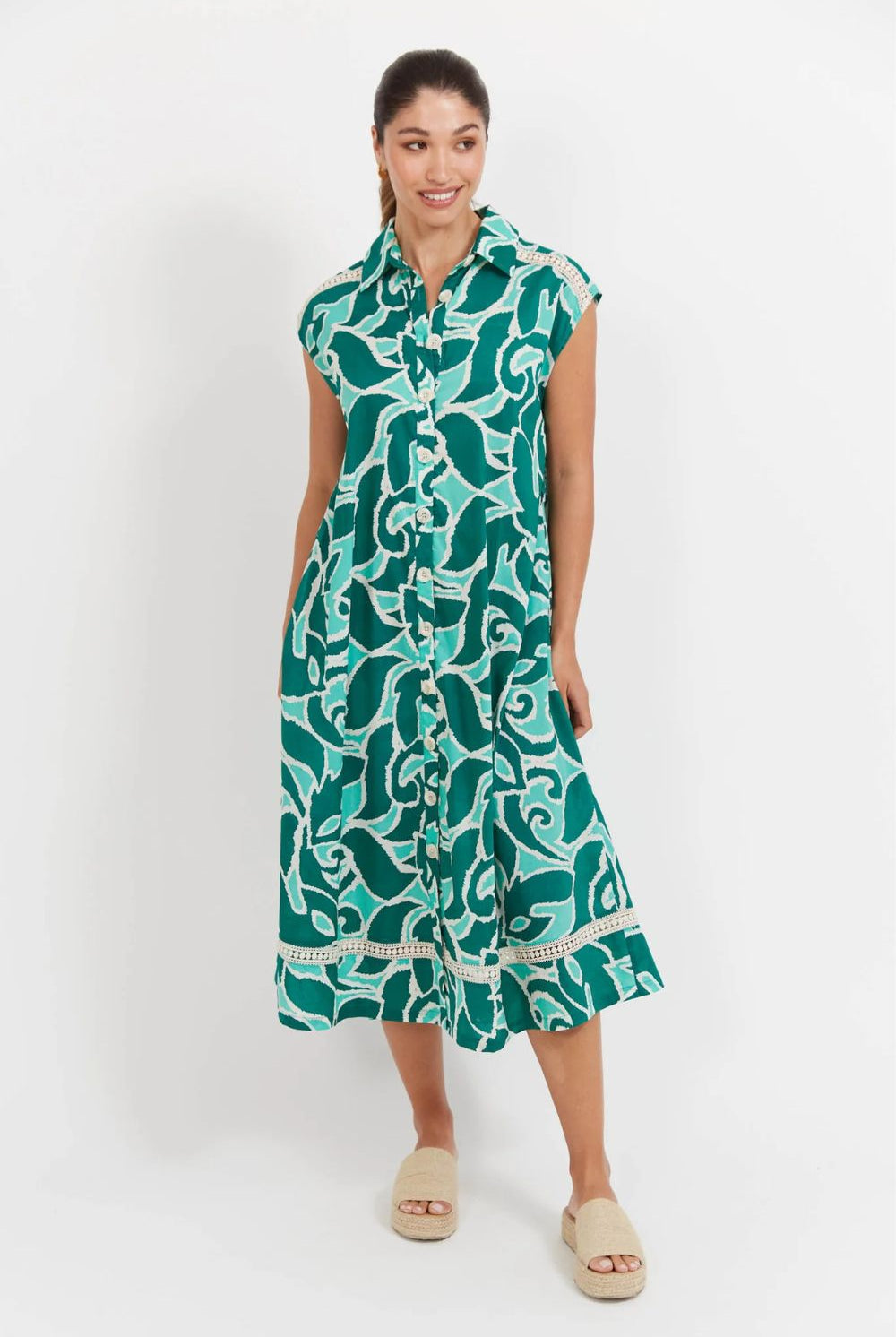 Haven - Haven Santos Sleeveless Shirt Dress | Amazon - Dress - Silvermaple Boutique