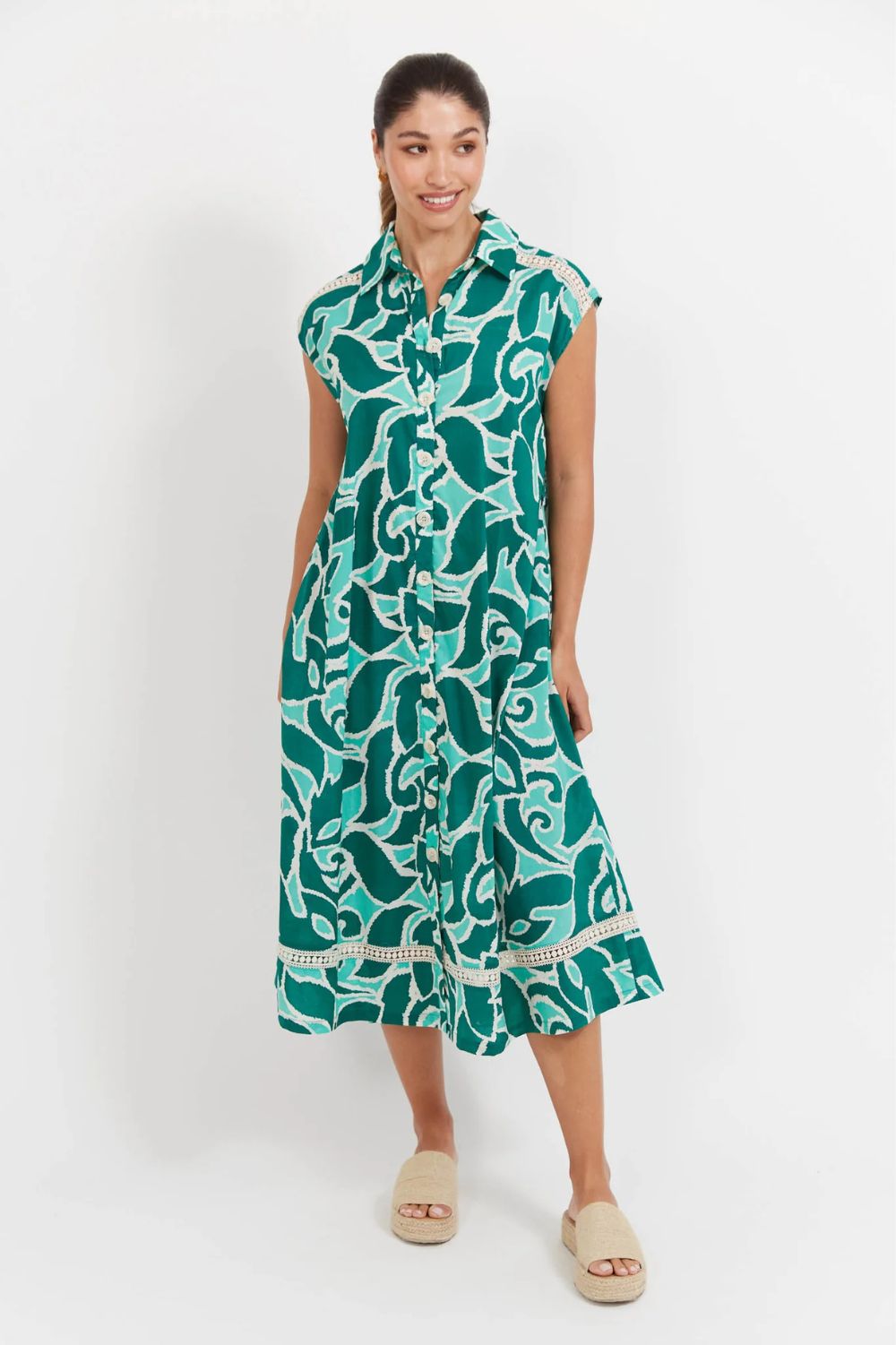 Haven - Haven Santos Sleeveless Shirt Dress | Amazon - Dress - Silvermaple Boutique