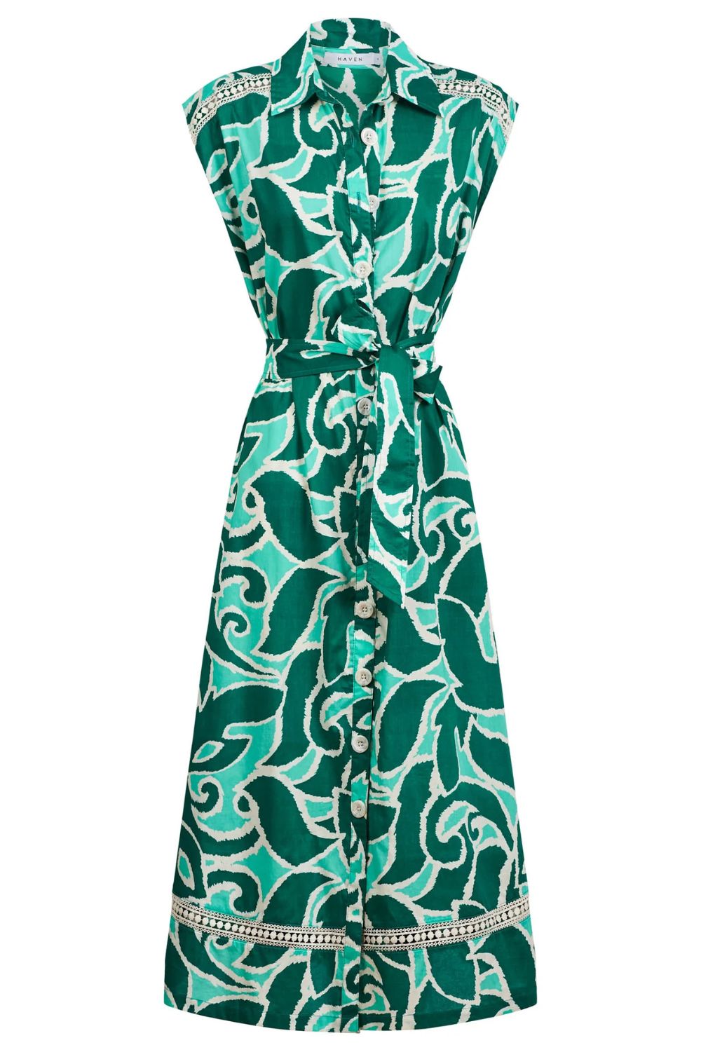 Haven - Haven Santos Sleeveless Shirt Dress | Amazon - Dress - Silvermaple Boutique