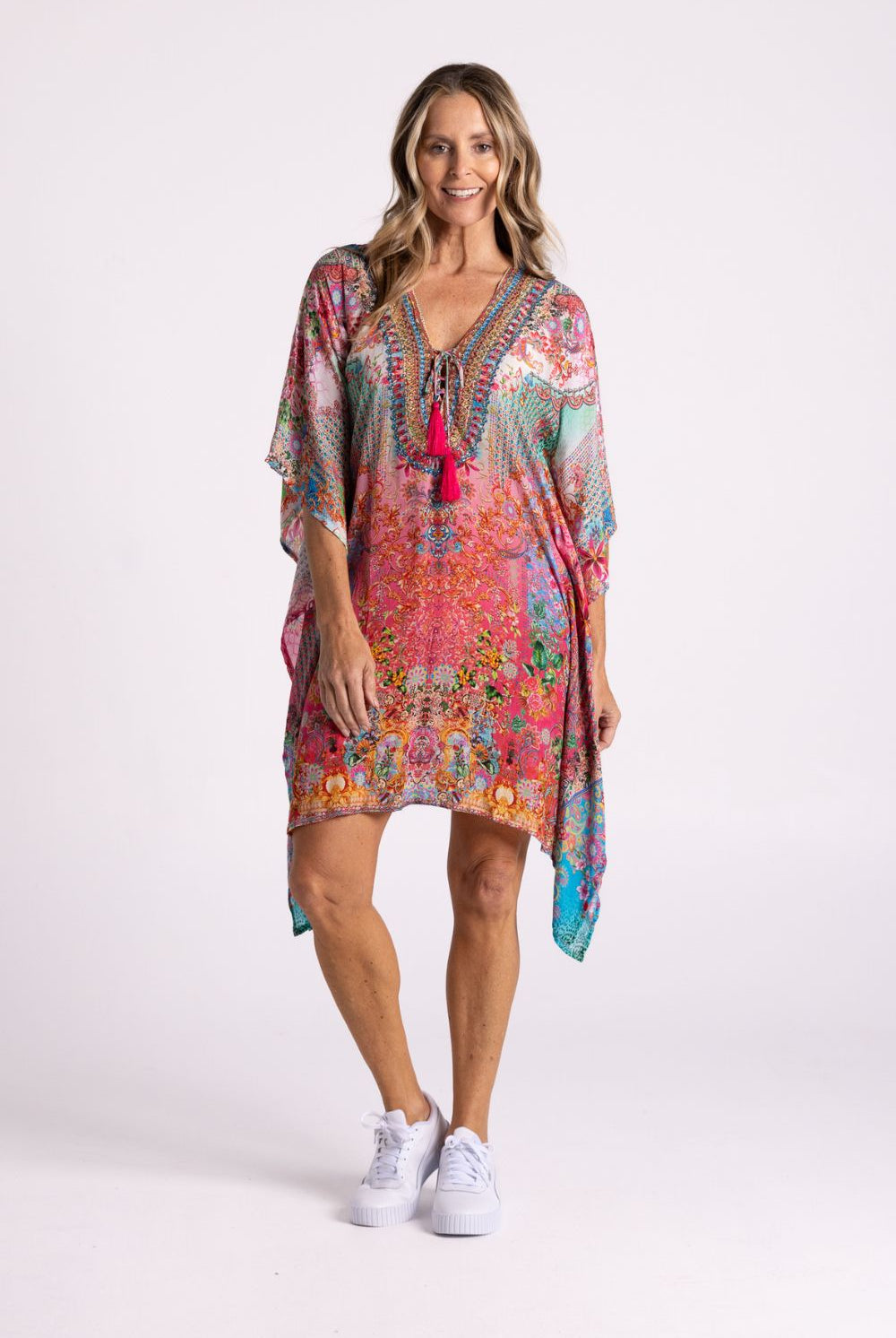 Silvermaple Collection - Helena Kaftan | Dahlia - Top - Silvermaple Boutique