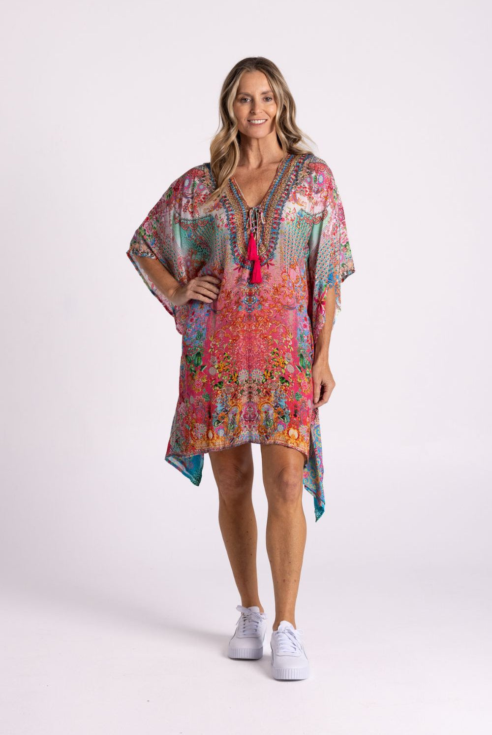 Silvermaple Collection - Helena Kaftan | Dahlia - Top - Silvermaple Boutique